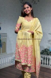 Yellow Mist Floral Set