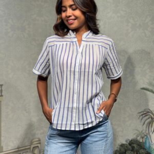 Blue-Line Casual Shirt