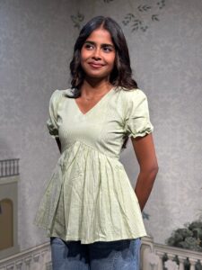 Pistachio Peplum