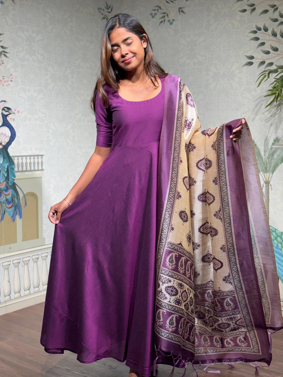 Flowy Anarkali