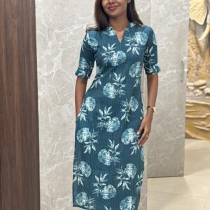 Teal Blossom Co-ord