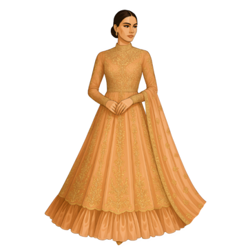 Flowy Anarkali