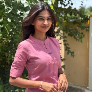 Blush pink handloom co-ord