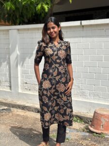 Black Foil Printed Co-ord Set