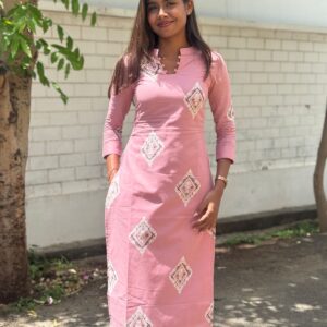 Pastal Pink Cotton Co-ord set