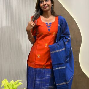 Neelam Orange Set