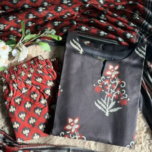 Karumai Floral Cotton Set